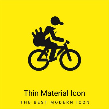 Asgari düzeyde parlak sarı madde simgesi