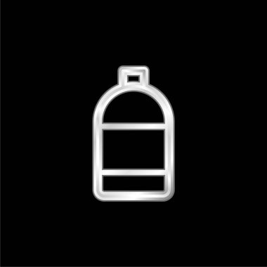 Alkol gümüş kaplama metalik simge