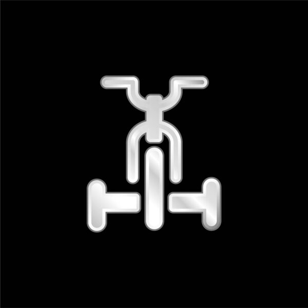 Плакированный металлический значок