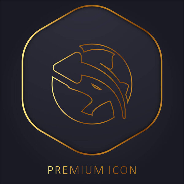 Логотип или значок премии "Стрелка на глобусе"