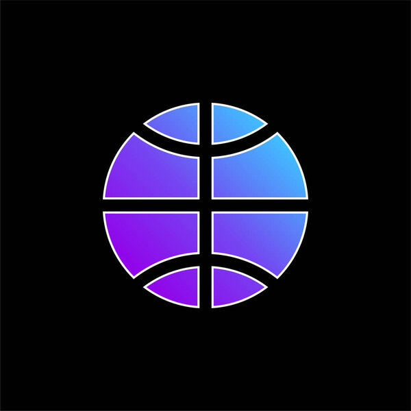 Символ синего градиента