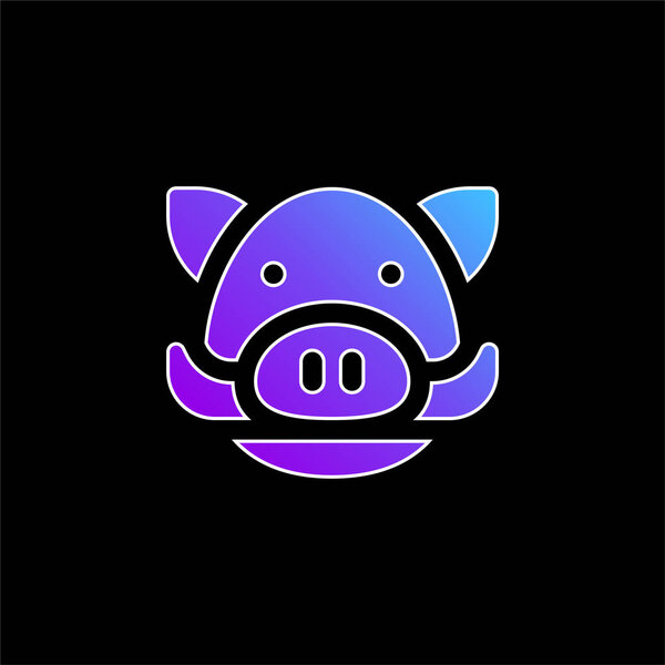 Значок вектора кабана