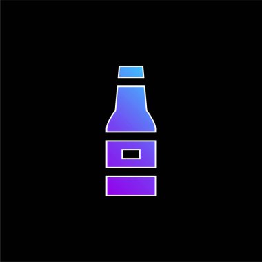 Bira mavisi gradyan vektör simgesi