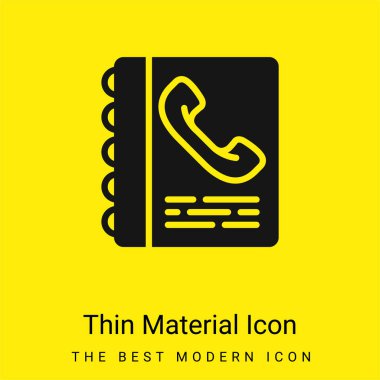 Gündem en az parlak sarı madde simgesi