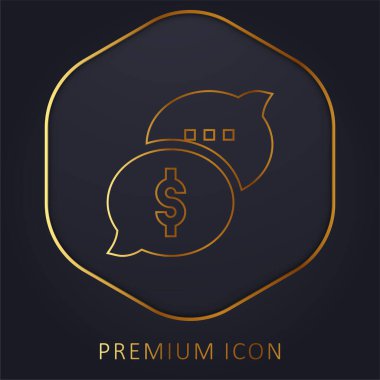 Rüşvet Altın Hat prim logosu veya simgesi