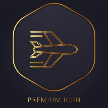 Uçan Altın Hat prim logosu veya simgesi