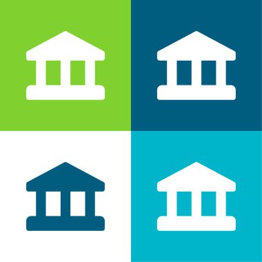 Düz Düz Düz Renk simgesi kümesi