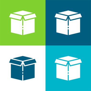 Kutu Düzlüğü 4 renk en küçük simge kümesi