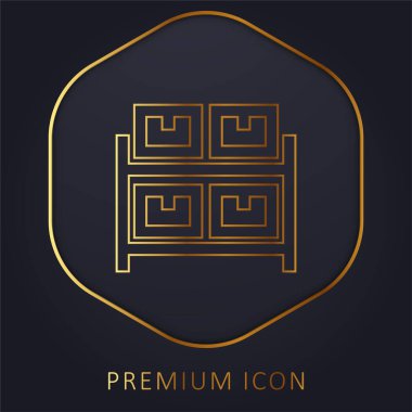 Arşiv Çekmeceleri Mobilya Altın Hat prim logosu veya simgesi