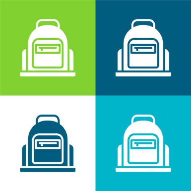 Poşet Düz Renk en az simge seti