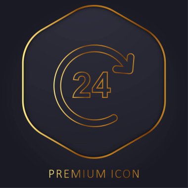 24 Saat Altın Hat prim logosu veya simgesi