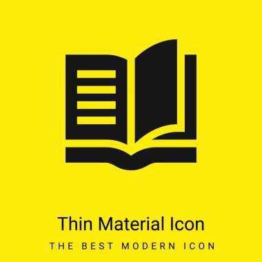 Kitap en az parlak sarı malzeme simgesi