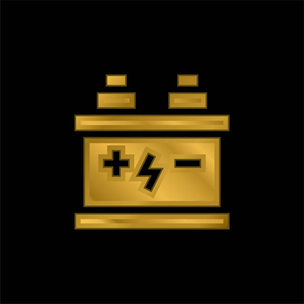 Металлическая иконка или вектор логотипа