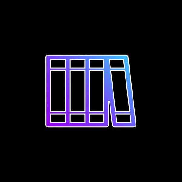 Иконка синего градиента