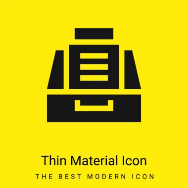 En küçük parlak sarı madde simgesini arşivle