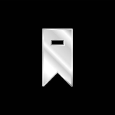 Yer imi gümüş kaplama metalik simge