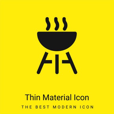 Barbekü en az sarı madde simgesi