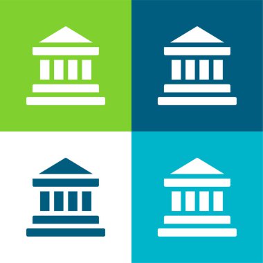 Düz Düz Düz Renk simgesi kümesi