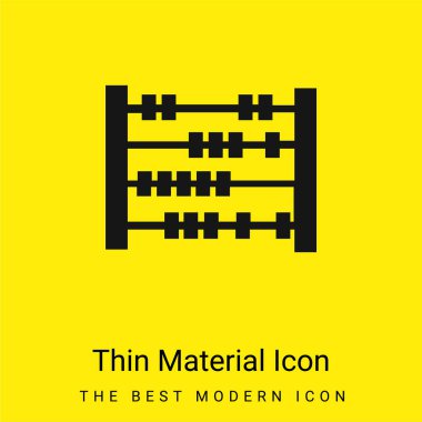 Abaküs en az parlak sarı madde simgesi