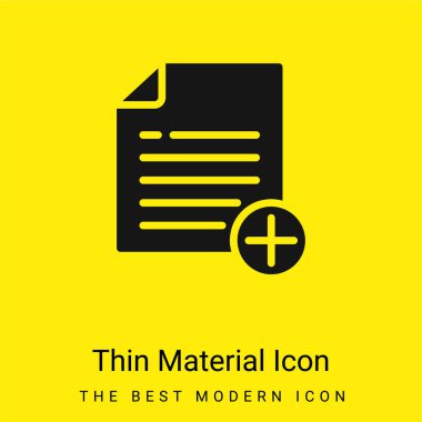 Dosya Asgari Parlak Madde Simgesi Ekle