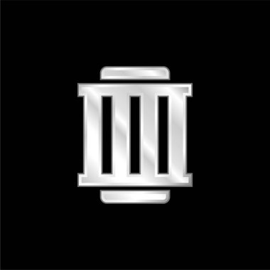 Hava Filtresi gümüş kaplama metalik simge