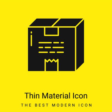 Kutu en az parlak sarı malzeme simgesi