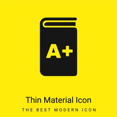 Kitap en az parlak sarı malzeme simgesi