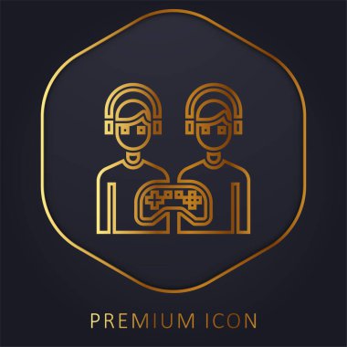 Savaş hattı premium logosu veya simgesi