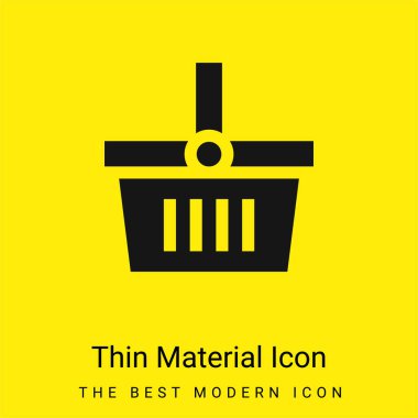 Sepet en az parlak sarı madde simgesi