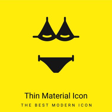 Bikini en az sarı madde simgesi
