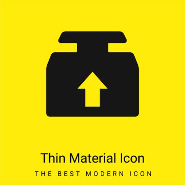 Kutu en az parlak sarı malzeme simgesi