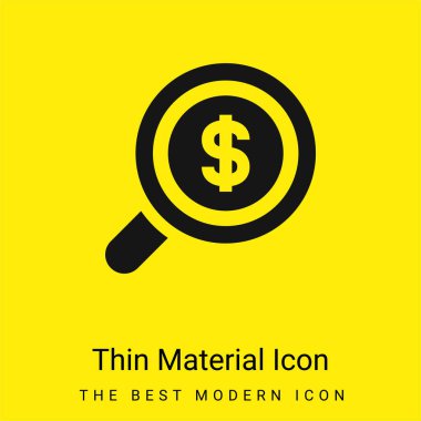 Analizler çok az parlak sarı madde simgesi