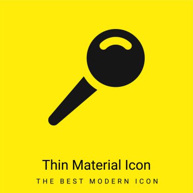 Büyük iğne en az sarı madde simgesi