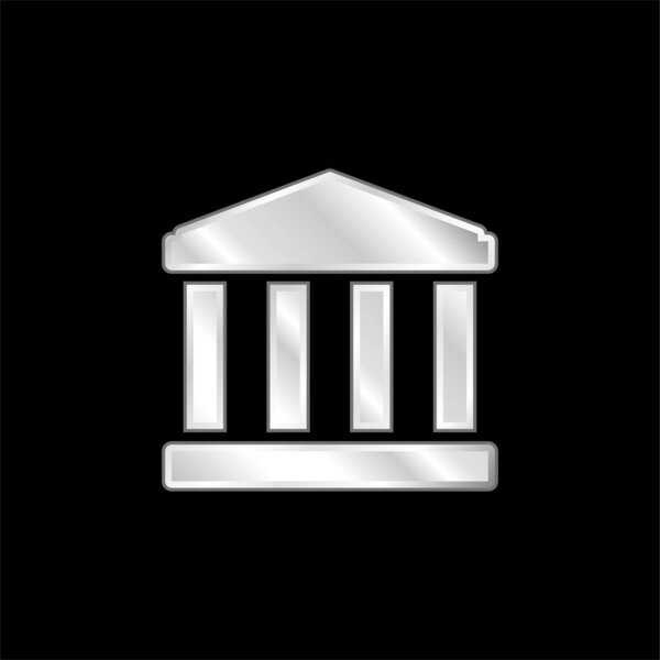 Серебристая икона античного строительства