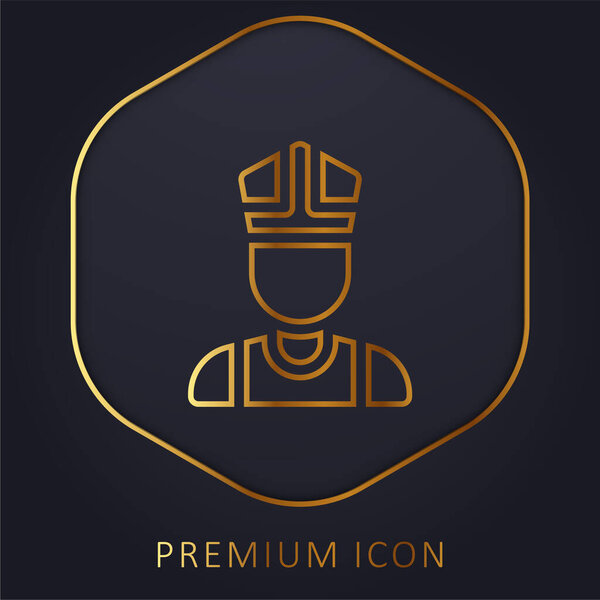 Логотип или иконка епископа Золотая линия