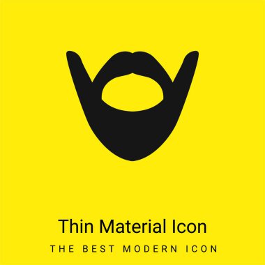 Sakal en az parlak sarı madde simgesi