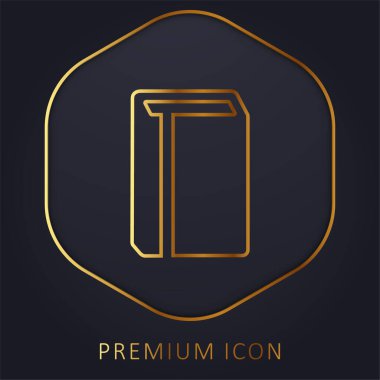 Yer İmi Altın Satır prim logosu veya simgesi olan Kitap