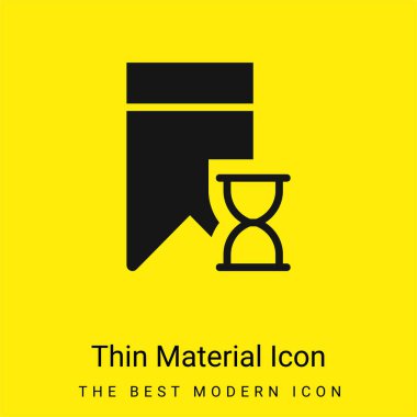 Yer imi en az parlak sarı madde simgesi