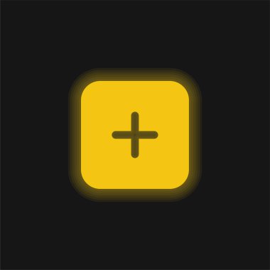 Parlak sarı neon simgesi ekle