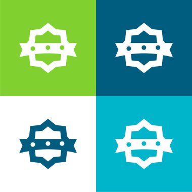 Ödül Kutlaması Düz Düz Renk en az simge kümesi