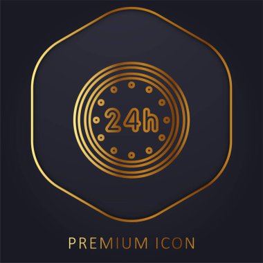 24 Saat Altın Hat prim logosu veya simgesi