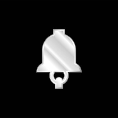 Gümüş kaplama metalik simge