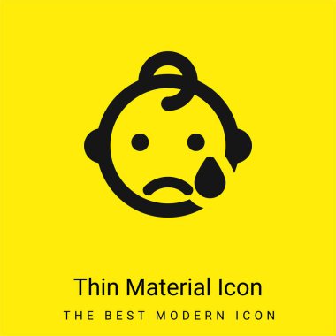 Bebek en az sarı madde simgesi