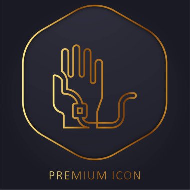 Kan Nakli Altın Hat prim logosu veya simgesi