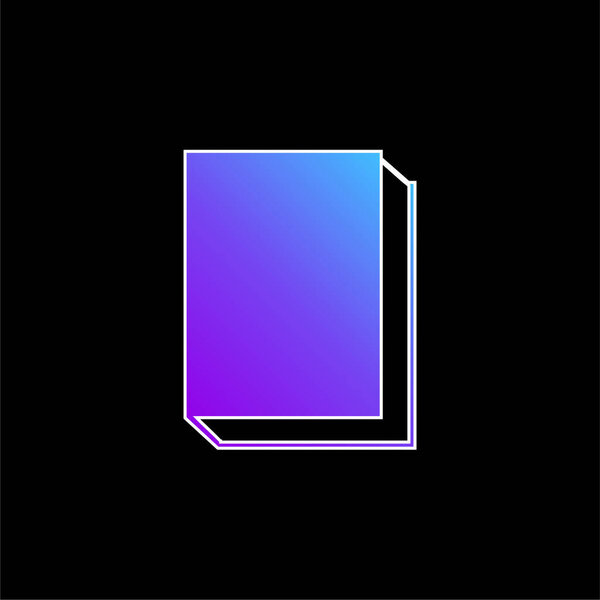 Иконка синего градиента