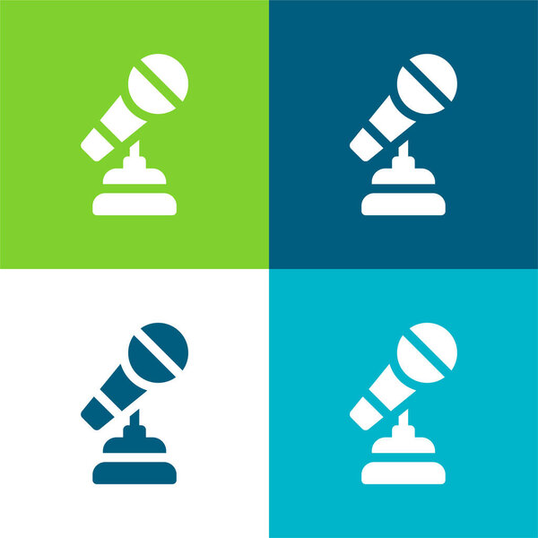 Награда Четыре цвета минимальный набор значков