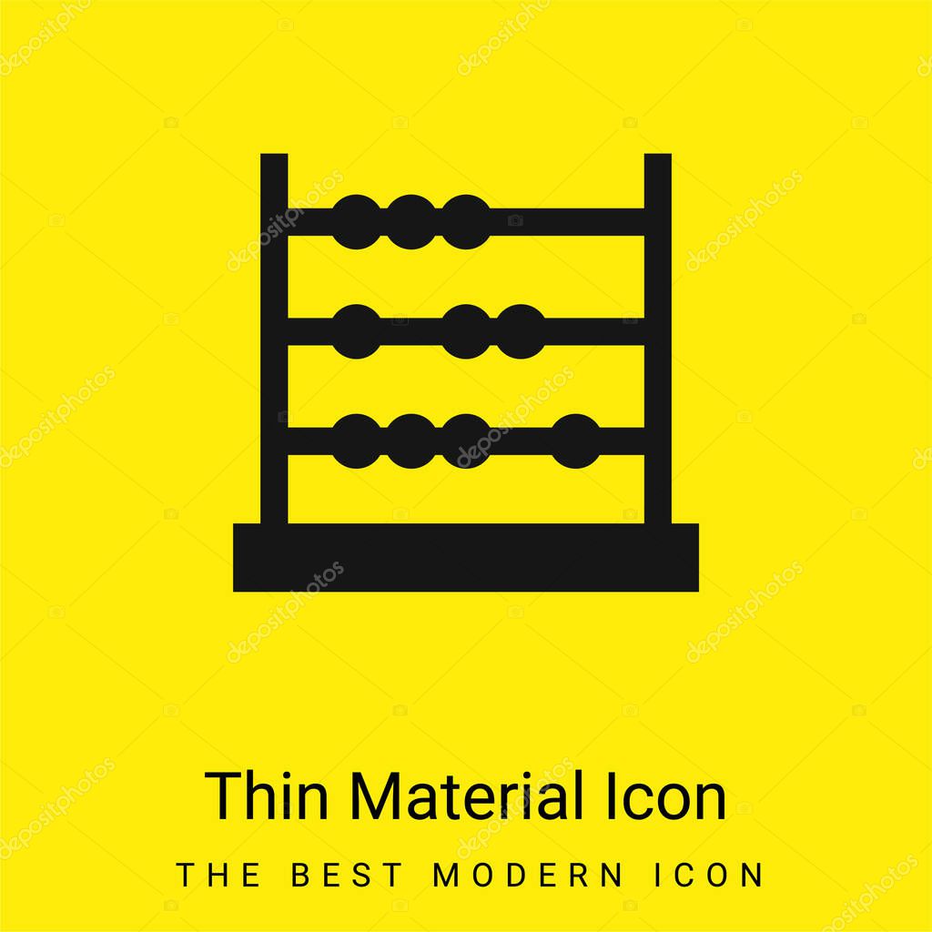 Abacus Minimal Bright Yellow Material Icon Premium Vector In Adobe Illustrator Ai Ai Format Encapsulated Postscript Eps Eps Format<script async src=