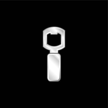 Mutfak gümüş kaplamalı metalik simge için şişe açacağı aracı