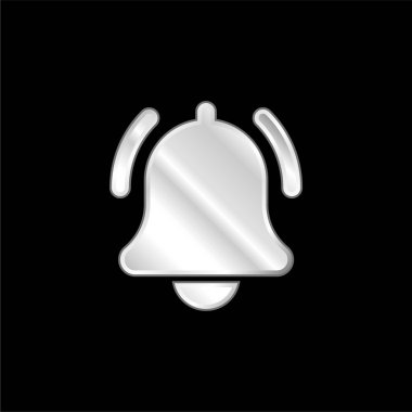 Gümüş kaplama metalik simge