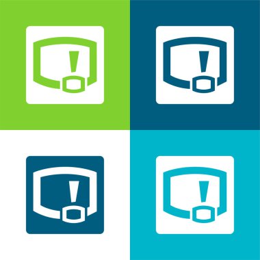 Bitacoras Sembol Düz Renk en az simge kümesi